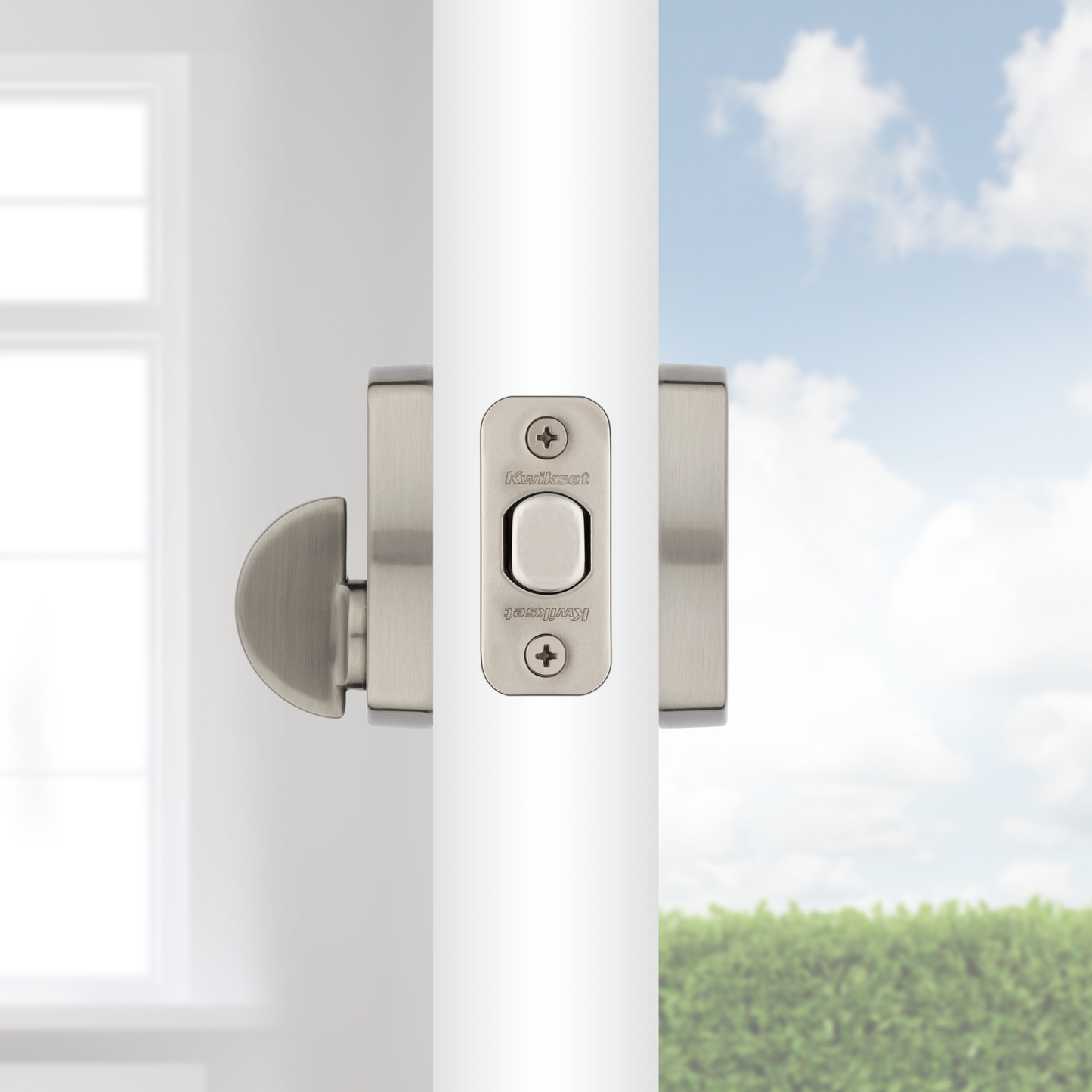 Cerrojo Midtown en Níquel Satinado Anti-Taladro