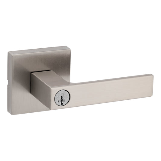 Manija Singapore para Dormitorio en Níquel Satinado Anti-Taladro