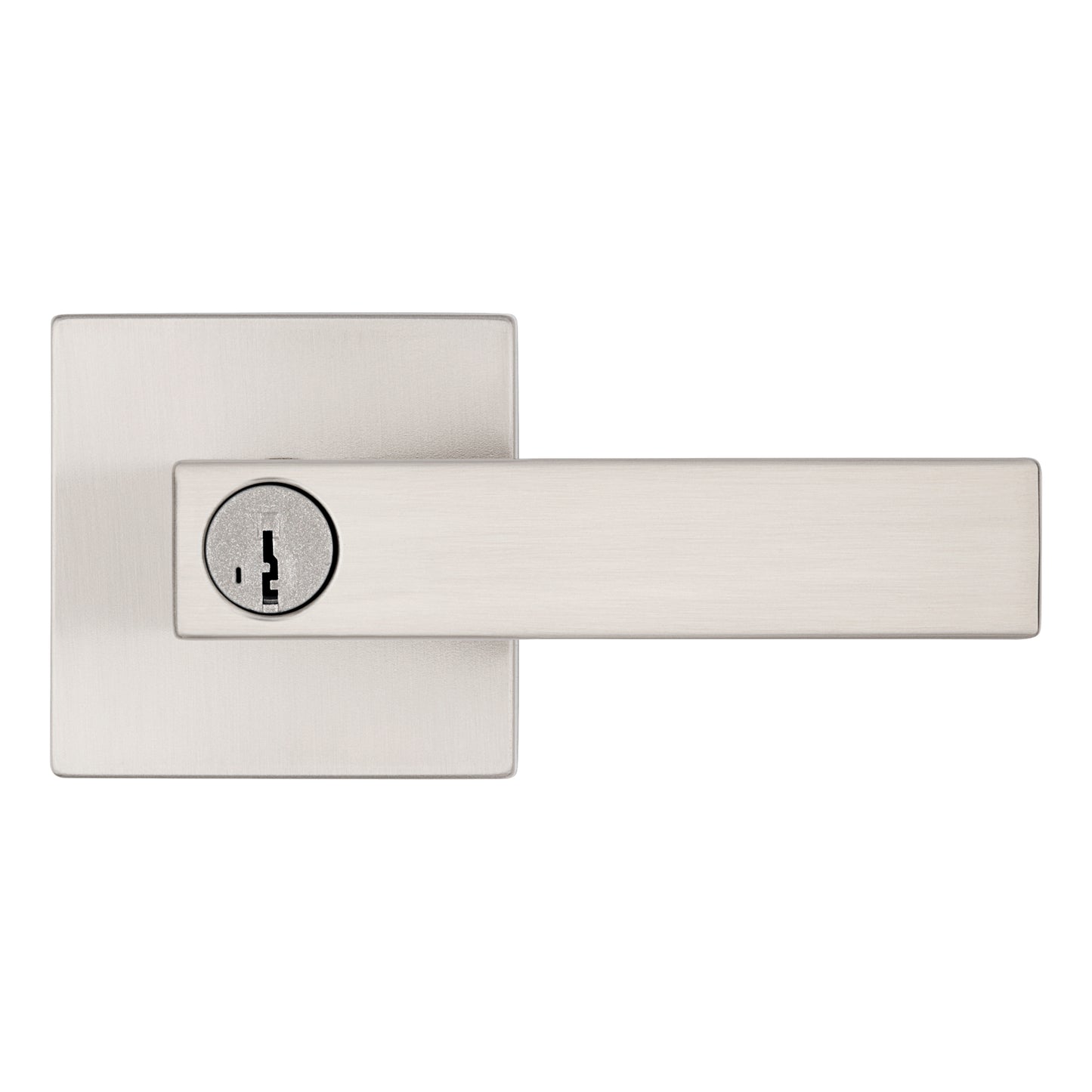 Manija Singapore para Dormitorio en Níquel Satinado Anti-Taladro