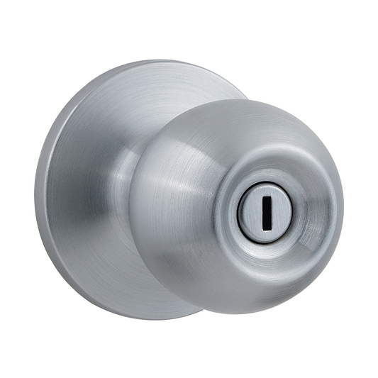 Pomo Bala para Baño en Acero Inoxidable Anti-Taladro