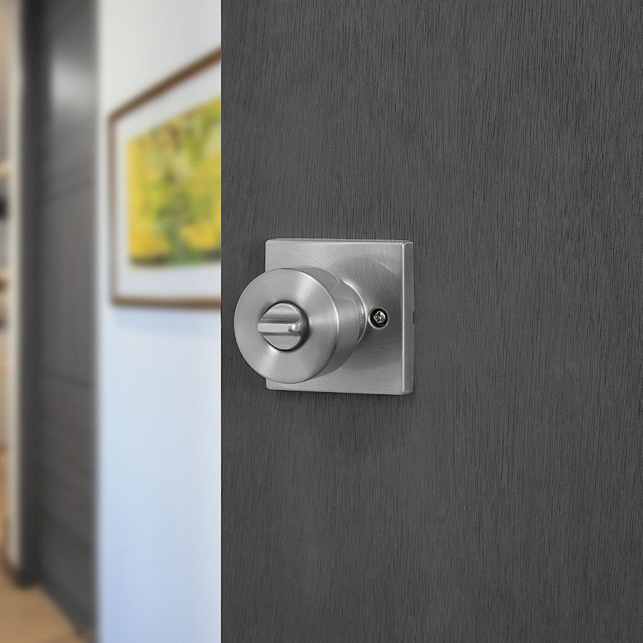 Pomo Bilbao para Baño en Níquel Satinado Anti-Taladro