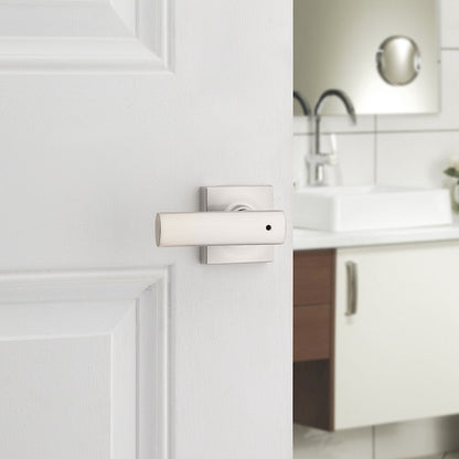 Manija Breton para Baño en Satín Niquelado Anti-Taladro