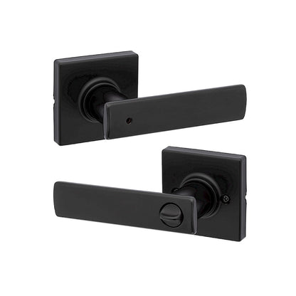 Manija Breton para Baño en Hierro Negro Anti-Taladro