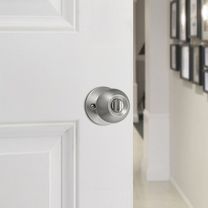 Pomo Bala para Baño en Acero Inoxidable Anti-Taladro