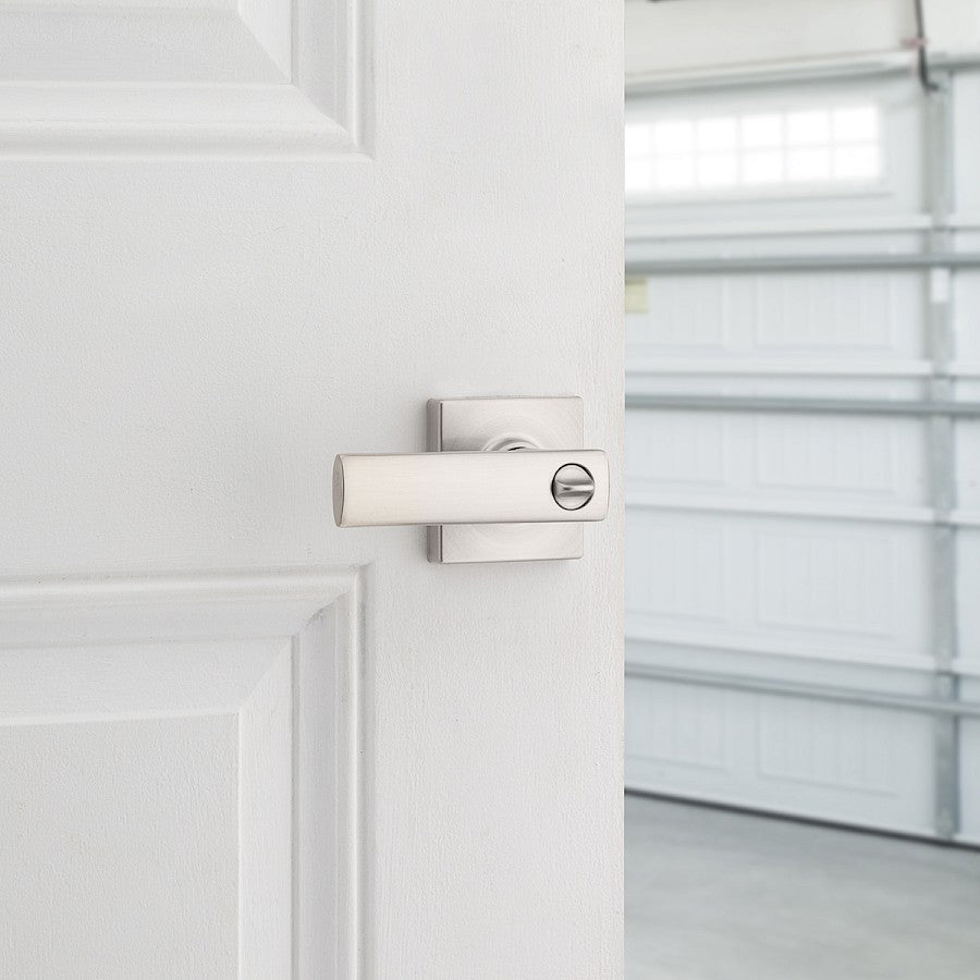 Manija Breton para Dormitorio en Satín Niquelado Anti-Taladro