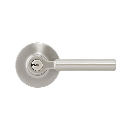 Manija Rimini para Dormitorio en Níquel Satinado Anti-Taladro