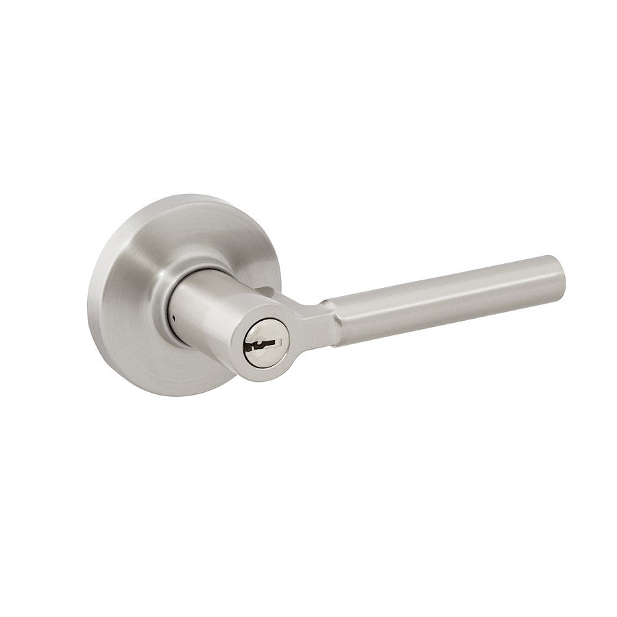 Manija Rimini para Dormitorio en Níquel Satinado Anti-Taladro