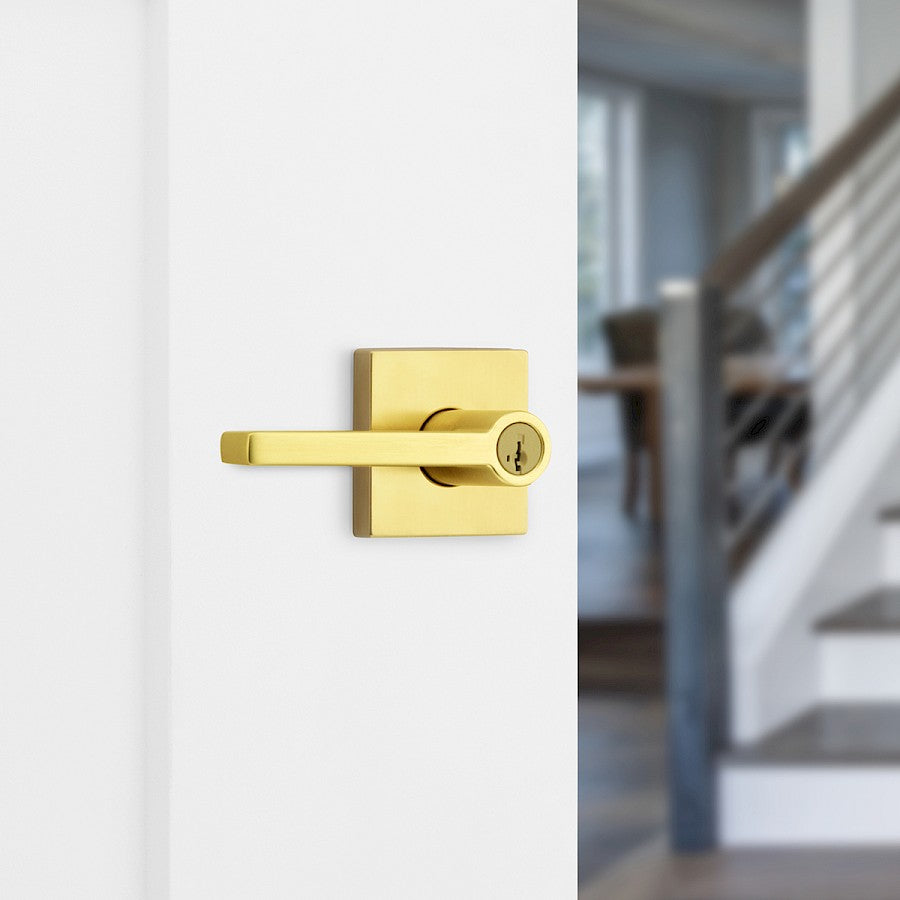 Manija Halifax para Dormitorio en Dorado Satinado Anti-Taladro