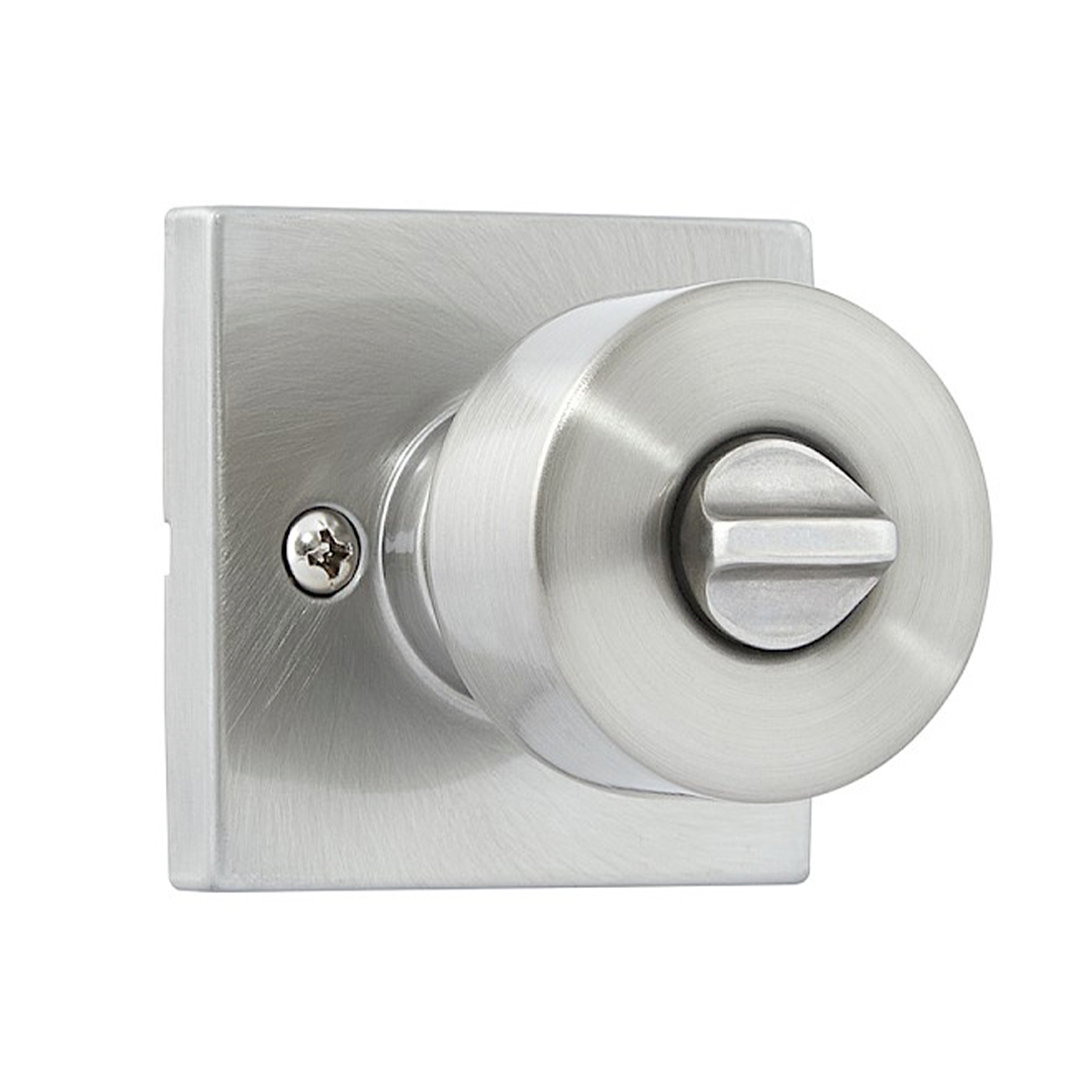 Pomo Bilbao para Baño en Níquel Satinado Anti-Taladro