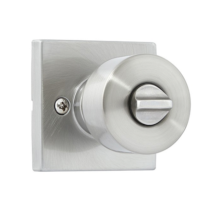 Pomo Bilbao para Baño en Níquel Satinado Anti-Taladro