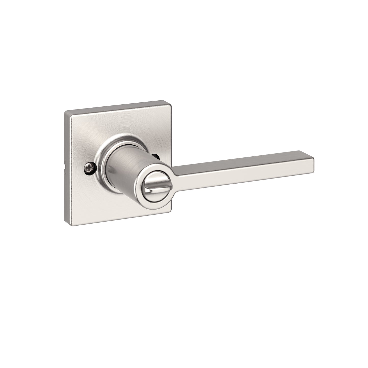 Manija Casey para Dormitorio en Níquel Satinado Anti-Taladro