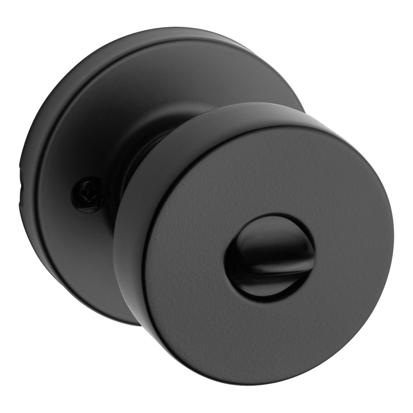 Pomo Pismo para Baño en Hierro Negro Anti-Taladro