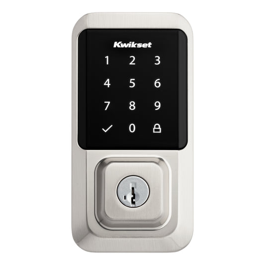 Cerradura Inteligente Halo Touchscreen Wi-Fi Níquel Satinado Anti-Taladro