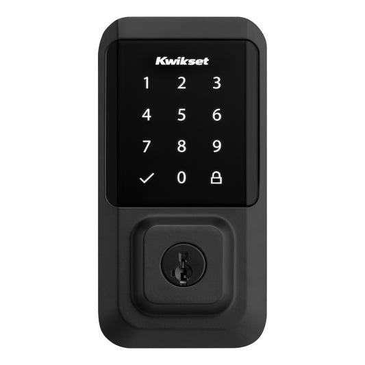 Cerradura Inteligente Halo Touchscreen Wi-Fi Negro Mate Anti-Taladro