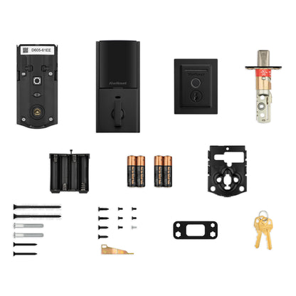 Cerradura Inteligente Halo Wi-Fi Negro Mate Anti-Taladro