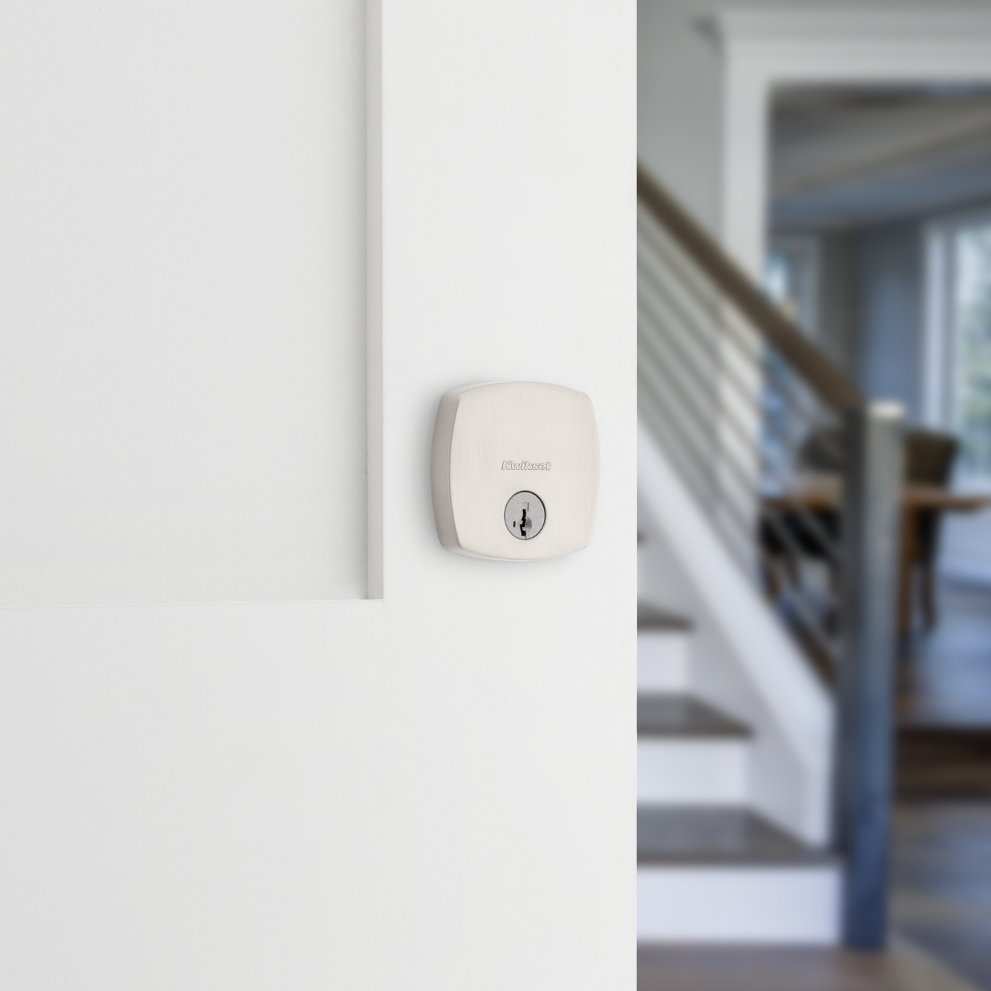 Cerrojo Midtown en Níquel Satinado Anti-Taladro