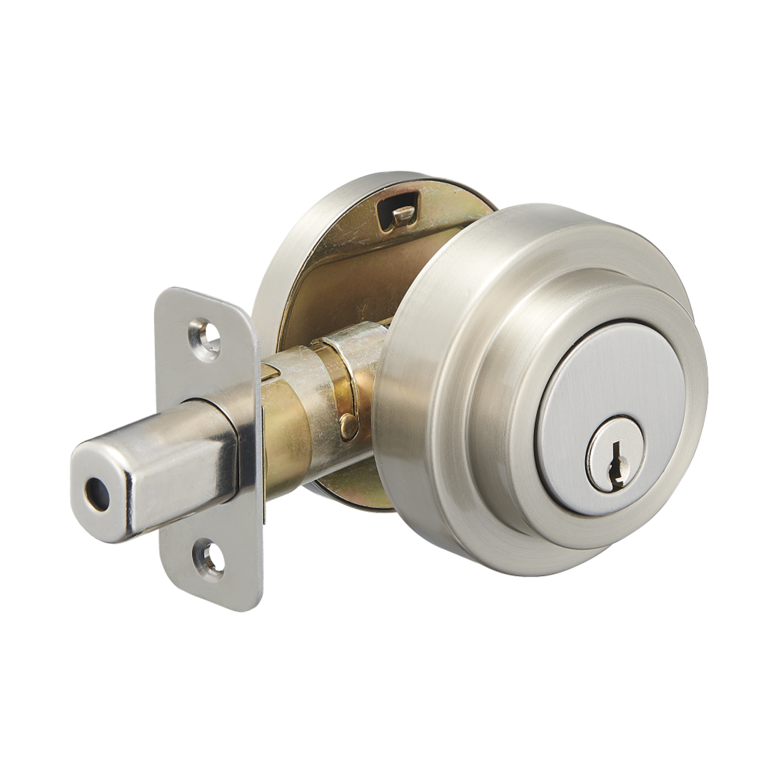 Cerrojo Taipei en Níquel Satinado Anti-Taladro