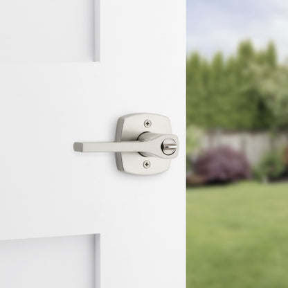 Manija Tripoli para Dormitorio en Níquel Satinado Anti-Taladro